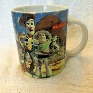 Disney Vintage Pixar Toy Story Coffee Mug Woody